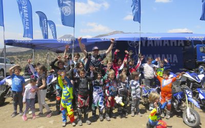 Concurrido Yamaha Kids Experience con PW50 y Raptor90